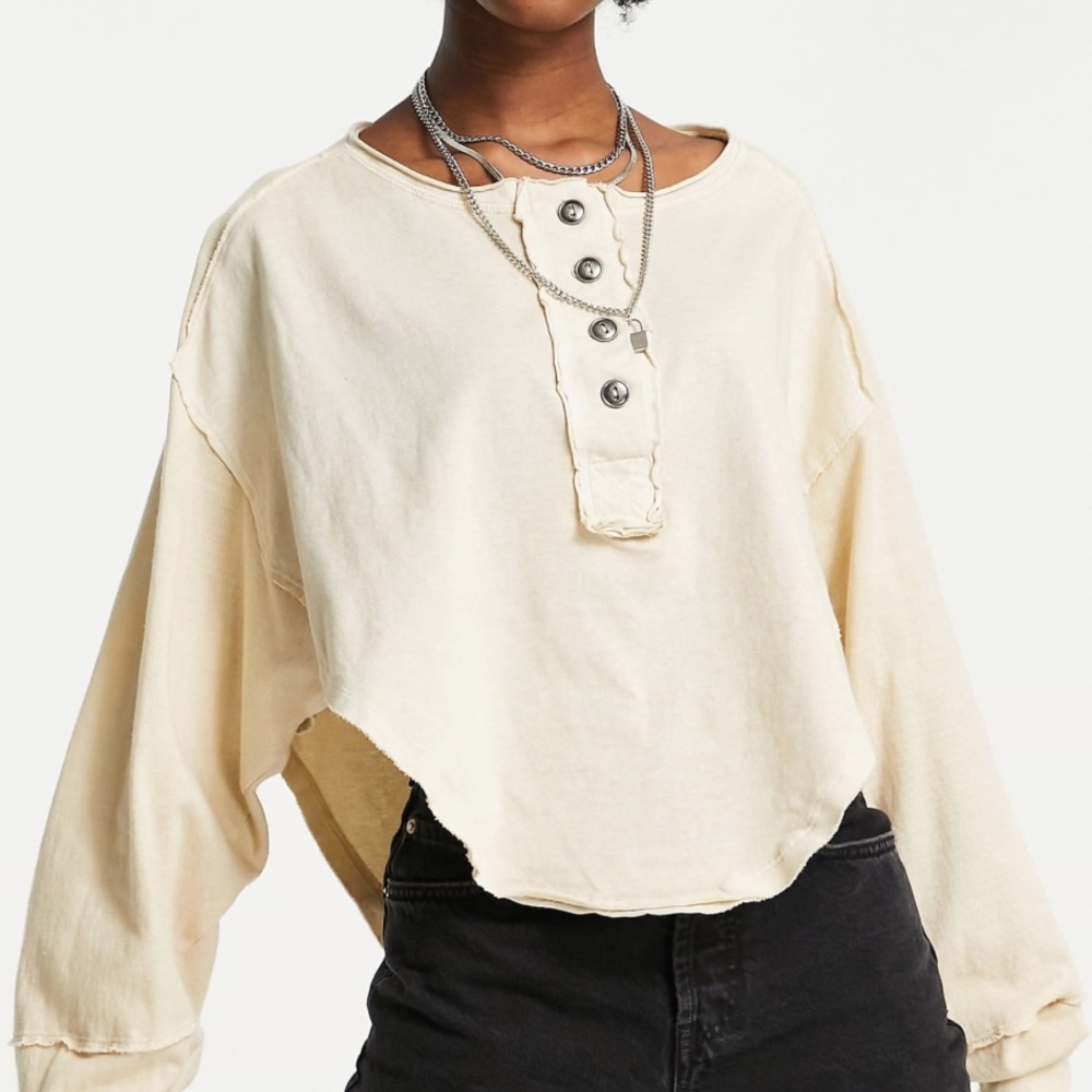 We The Free by Free People Melodi henley top-Size Small